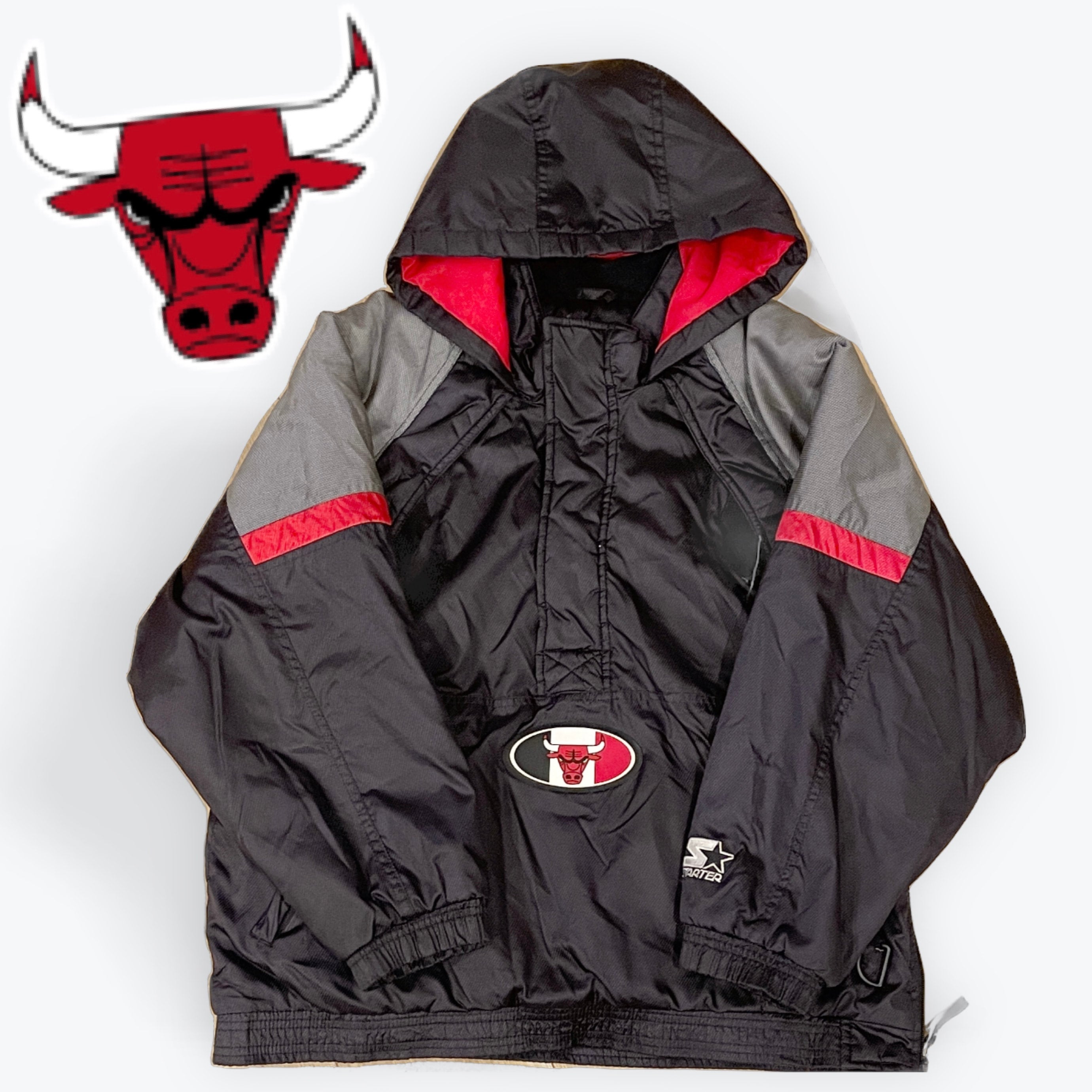 □1107□ 90s チャンピオン 90's NBA シカゴブルズ ウォームアップ