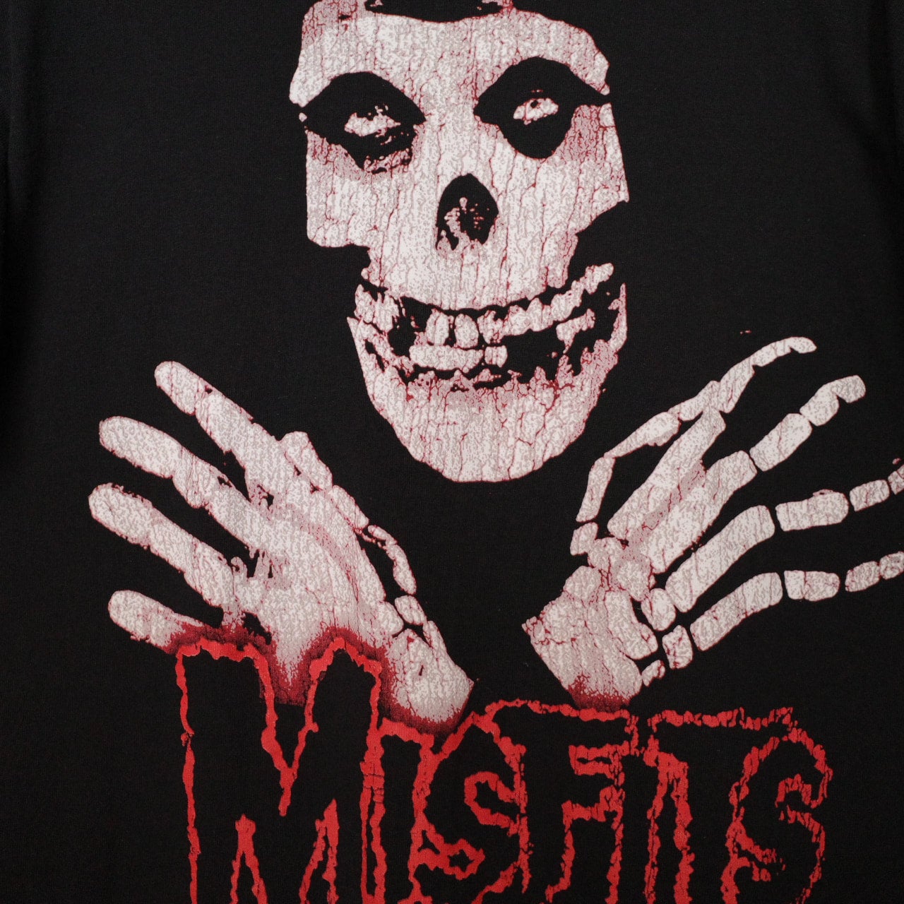 US古着 MisFits ミスフィッツ パンク バンド tシャツ M スカル ガイコツ